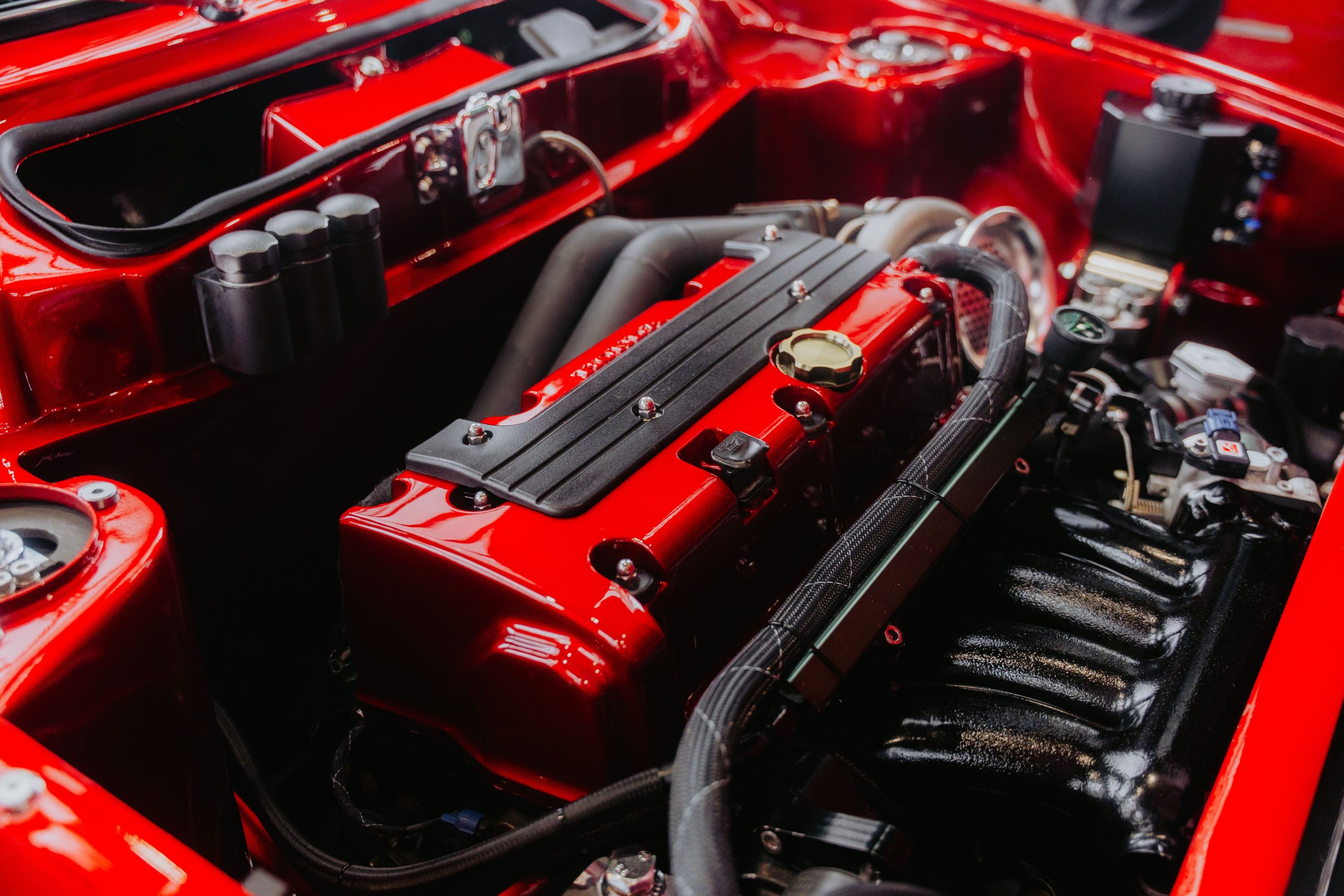 Composants détaillés d'un moteur haute performance